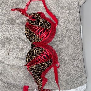 Leopard Print Bra